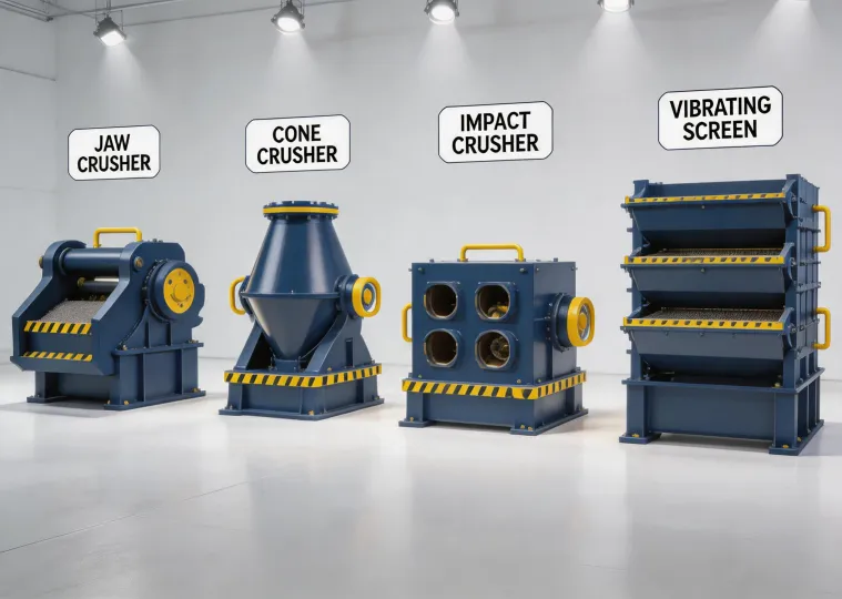 Bauer crusher and screen product lineup